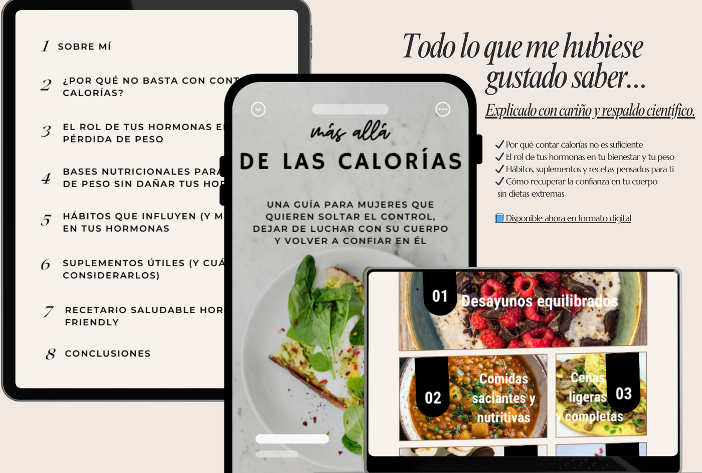 Más allá de las calorías | Pierde peso sin dietas